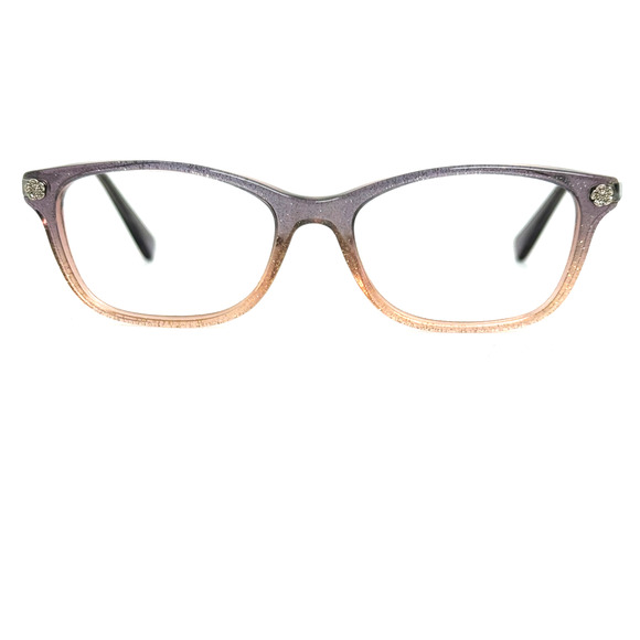 Coach HC6142 Frames Eyeglasses 5554 Violet Purple Glitter 51/17 140 19551 - Picture 1 of 7